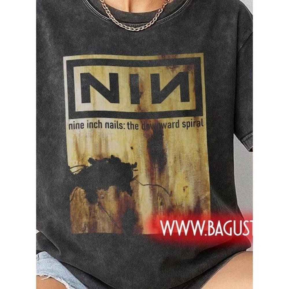NIN Black Static Shirt